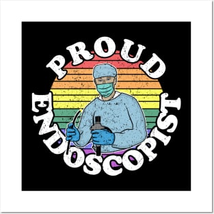 Retro LGBT Proud Endoscopist Endoscopy Posters and Art